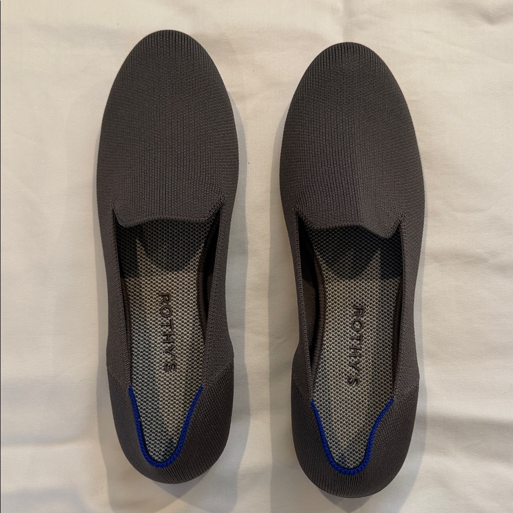 Rothy's charcoal loafer size 8
